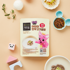 [Gosam Nonghyup] Good guys Gosam Nonghyup Pinkfong Wonder Star Children's Hanwoo Bone Bone Meat bone Soup 250g 5 Pack_Korean Beef 100%, Complementary Food, Convenience Food, Children's Food_Made in Korea